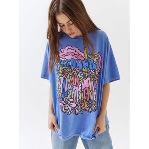 URBAN OUTFITTERS THE DOORS TSHIRT BLUE